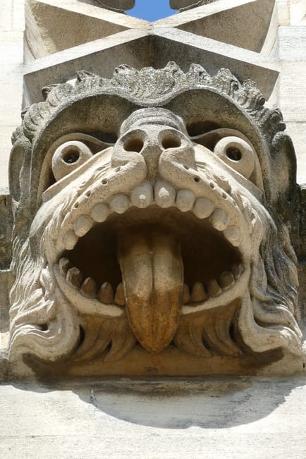 Gargoyle on Kings College chapel.
