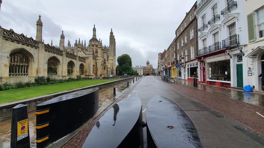 King's Parade during Covid 19.
