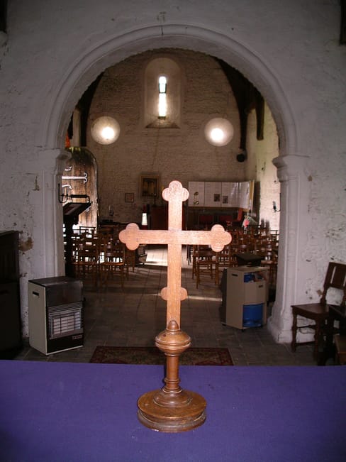 The Leper Chapel Interior