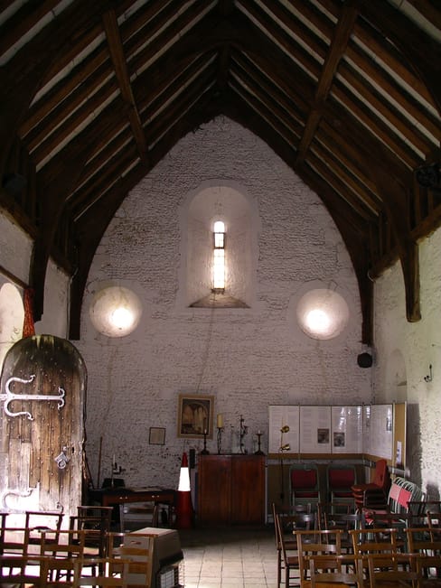 The Leper Chapel Interior