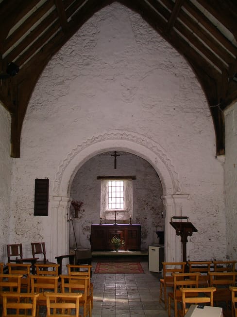 The Leper Chapel Interior
