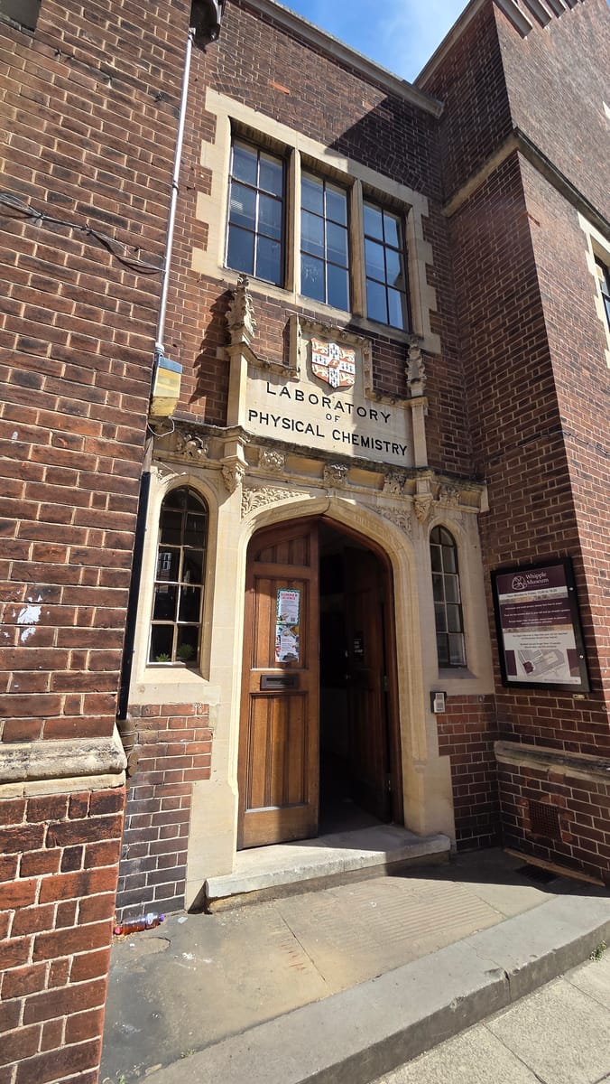 The way in: a door carved Laboratory of Physical Chemistry The way in: a door carved Laboratory of Physical Chemistry