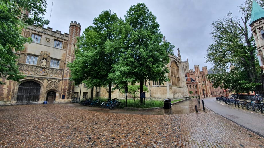 Trinity College during Covid 19.